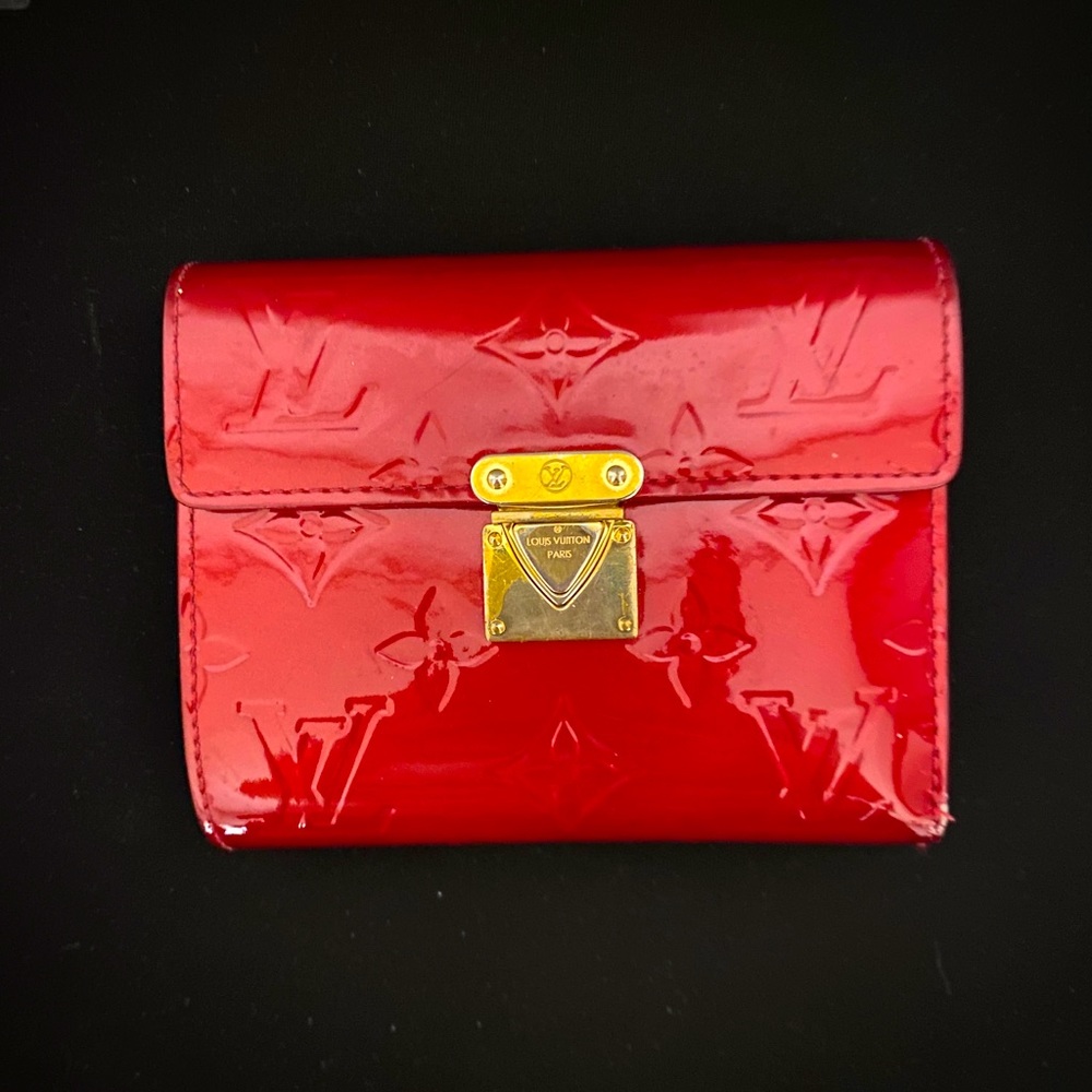 SOLD Louis Vuitton Red Wallet